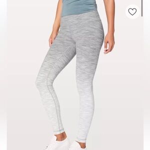 Lululemon Wunder Under High Rise  Leggings